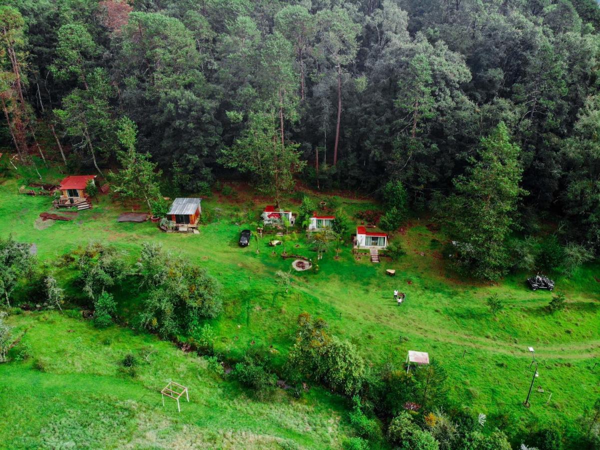 Romanticas Cabanas En Bosque Acaxochitlán Dış mekan fotoğraf